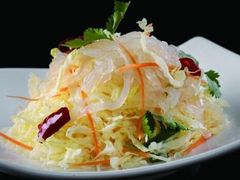 白菜心拌海蜇-普天和酒楼·天津菜·烤鸭(天津之眼店)