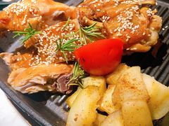 花开果香烤鸡-蜜桃花开·中西融合菜E&W(南长街店)