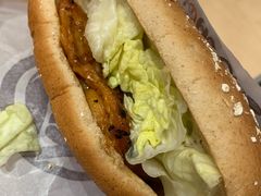 果木香风味火烤鸡腿堡-汉堡王(大连柏威年餐厅店)