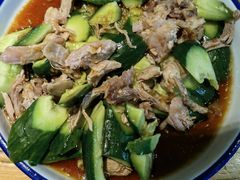黄瓜拆骨肉-吕氏疙瘩汤·私家菜馆(慈云寺店)
