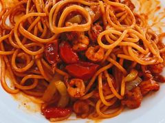 麻辣小龙虾意面-必胜客(天鸿店)