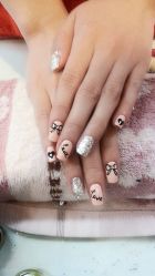 CC作品，清新小彩绘-娃娃美甲wawa nail salon