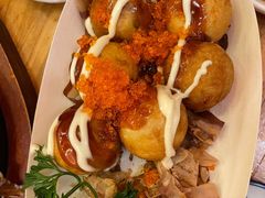 木鱼花章鱼小丸子-桃太郎创作料理(大坪店)