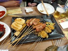 -宝记烧烤·碳锅羊肉·羊蝎子火锅·夜食社(文体路创始店)