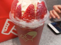 雪山莓莓桂花冻-喜茶(广州中山六路店)