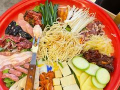 -陈叉子钢盆烤肉(中原万达店)