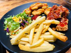 炸鸡拼盘-吾里.春川家韩国料理(万达店)