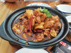 啫啫肥肠鸡-小郭私房菜·海肠捞饭店(学士街店)