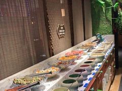 自助调料区-老灶堂文创火锅(文艺路店)