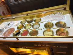自助调料区-探鱼·鲜青椒爽麻烤鱼(天河优托邦店)
