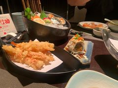 炸鲜虾蟹腿天妇罗-南苑环球酒店-稻菊日式餐厅(鄞县大道店)