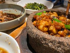 石锅杭椒牛蛙-桂满陇-西湖船宴(西单大悦城店)