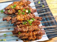 -长青菠菜面·烧烤