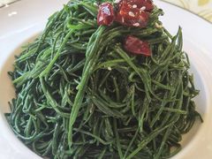 炝拌草原沙葱-德乐海蒙餐