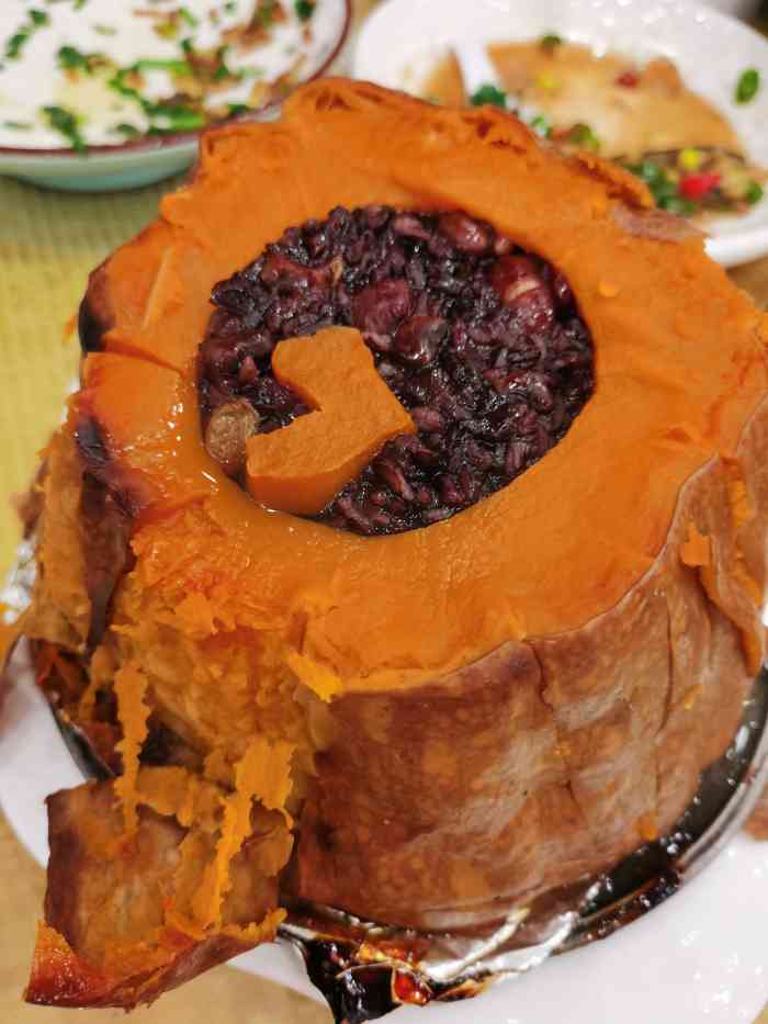 粗粮小厨(城东路店)-"我们三个点个六个菜,吃的很饱,吃不完[强.