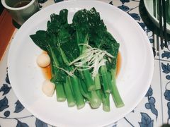油淋脆菜心-绿茶餐厅(布吉万象汇店)