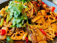 干锅蒜香小排骨-嘉禾·悦享餐厅(八方汇店)