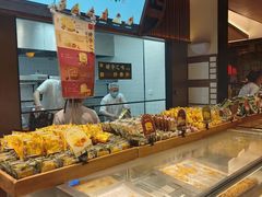面包甜点陈列柜-詹记桃酥(宿州路店)