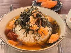 烟三文鱼茶泡饭-Retro Deli 茶泡饭