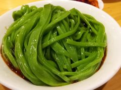 菠菜热面皮-周家大辣椒面皮(中山街店)