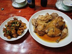-芦茨金富饭庄·25年老字号·专做稻草鸡