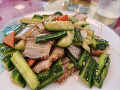 丝瓜炒烧肉-南基农庄