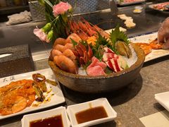 三文鱼-大渔铁板烧(花园道店)
