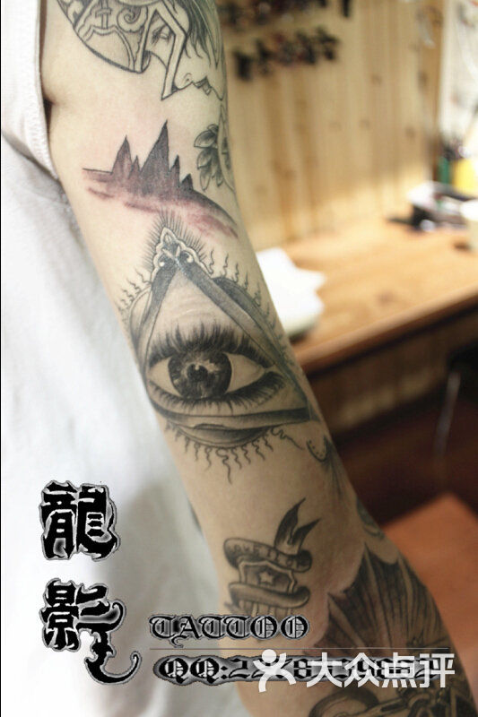 龙影纹身宁波纹身 宁波最好纹身 天使眼纹身图片-北京纹身-大众点评网