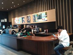 自助取餐区-星巴克(武汉江夏中百广场店)