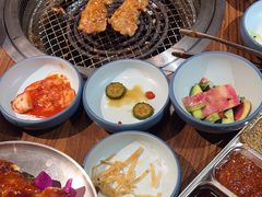 -明洞阿姨·韩式酱蟹烤肉·创意料理(三元桥店)