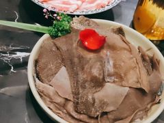 绿色毛肚-袁老四老火锅(徐东总店)