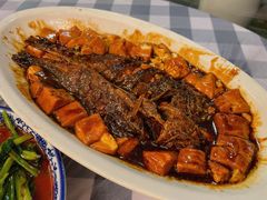 红烧豆腐烩黄鱼-玲珑餐厅(陕西南路店)