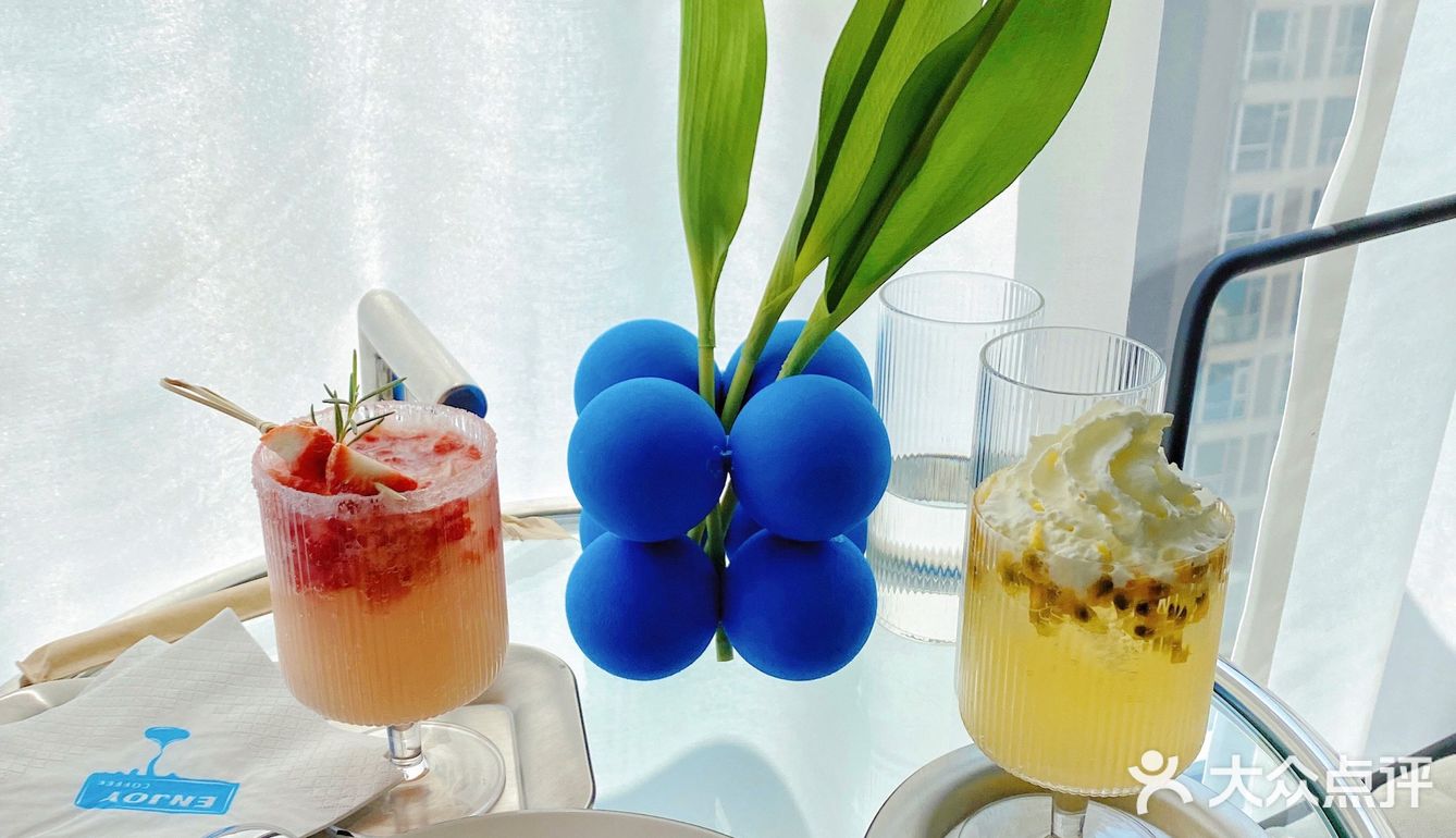🦊｜太原探店/Enjoy Coffee💙克莱因蓝💙