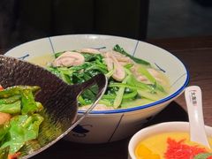 小青菜蘑菇-大潮淮·淮扬菜(何园旗舰店)