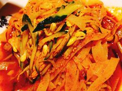宝鸡擀面皮-白起肉夹馍