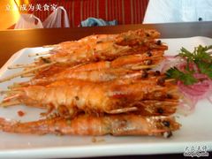 盐椒蒜烤虾-旺角欢乐融合餐厅(花园店)