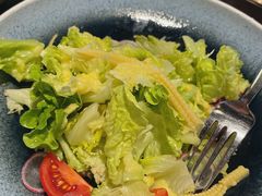 玉米笋蔬菜色拉-雾山韩式烤肉·海南糟粕&椰子鸡火锅·海景餐厅(三亚绿发山海天JW万豪酒店)
