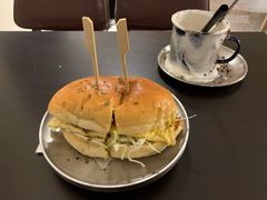 猪扒包-甘单茶事小馆(洋河店)