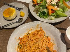 意式细面配烟熏三文鱼-Wagas沃歌斯(大学路店)