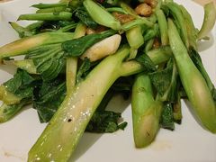 猪油渣炒菜心-金穗园·砂锅粥.醉鸡煲火锅(长寿路店)