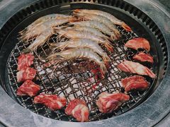 盐烤大虾-神户赤童日式烤肉伙伴(东直门店)