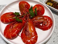 白灼大九节虾-79号渔船海鲜饭店(深圳湾店)