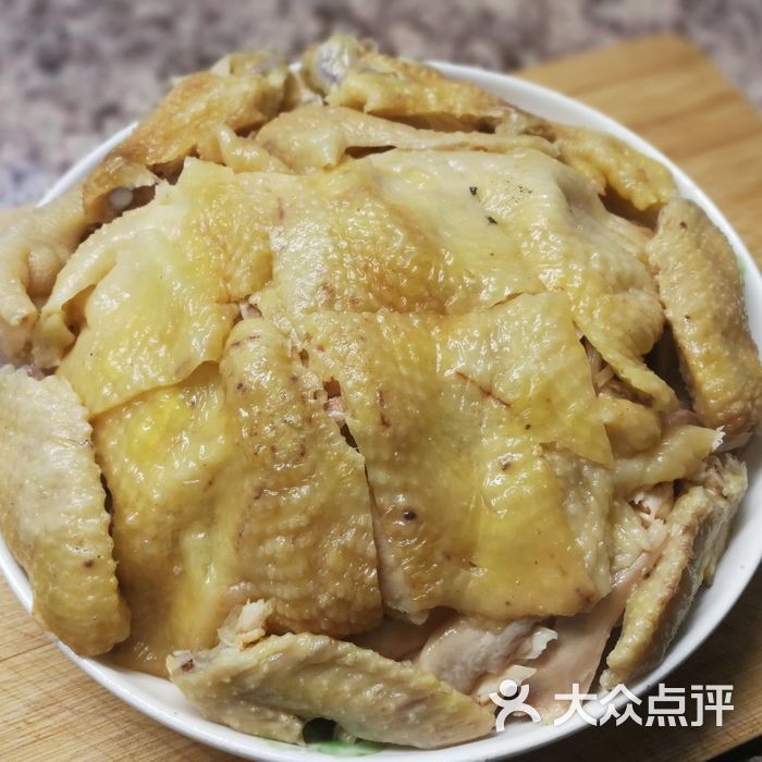 楊記下沙趣香鹽焗雞招牌特色鹽焗雞圖片-北京粵菜館-大眾點評網