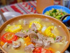 大理白族腊排骨火锅-火塘云南烧烤大排档