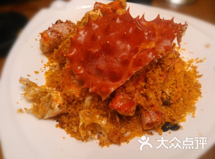 避风塘炒帝王蟹