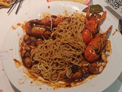 香辣蟹的面-聚味斋香辣蟹·蓝龙(塘沽总店)