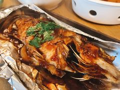 香烤鲈鱼-新白鹿餐厅(城西银泰城店)