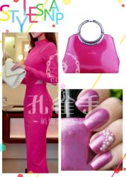30-孔雀手美甲美睫护理