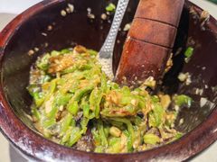 皮蛋青椒擂茄子-费大厨辣椒炒肉(黄兴中心广场店)