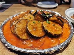 茄子肉盒-莫山小馆(大石桥店)